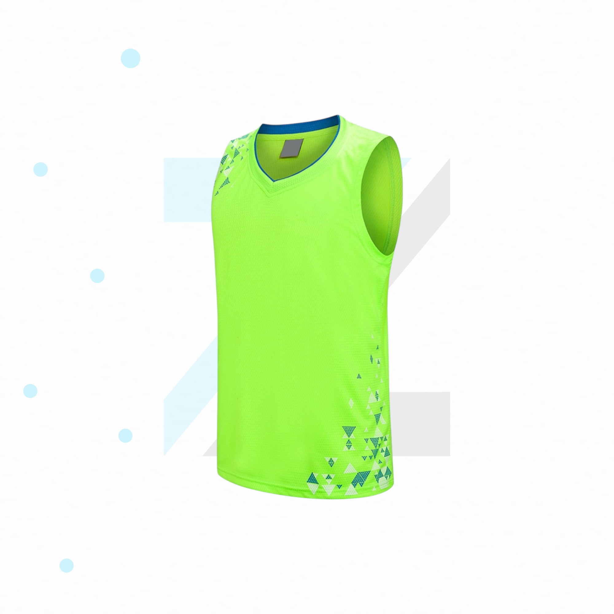Rapid Play Basketball Uniform | Pro Match Jersey & Performance Shorts angle 2
